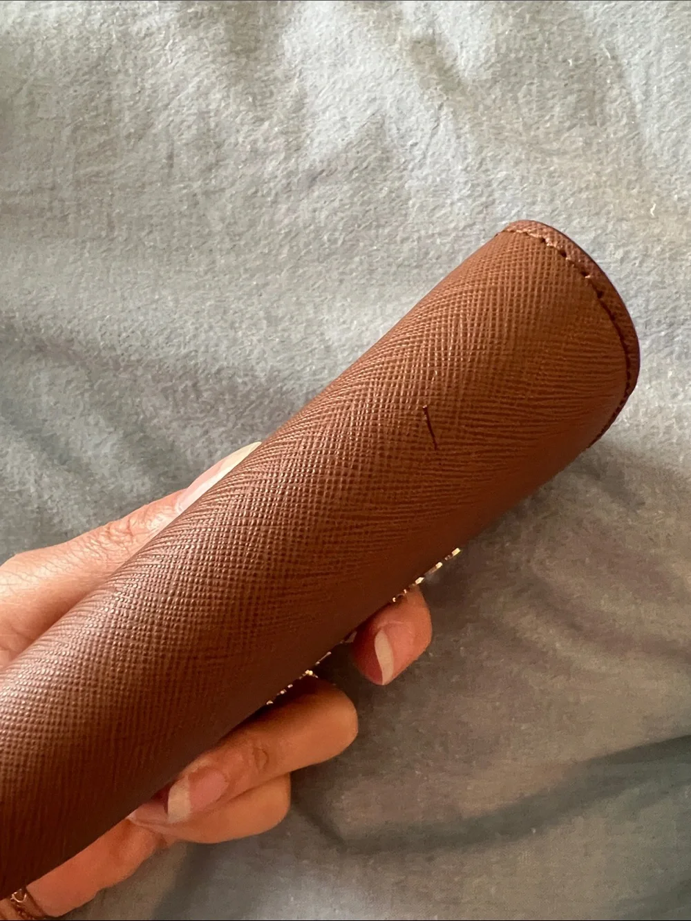 Michael Kors Tan Camel Saffiano Leather Wallet Bifold
